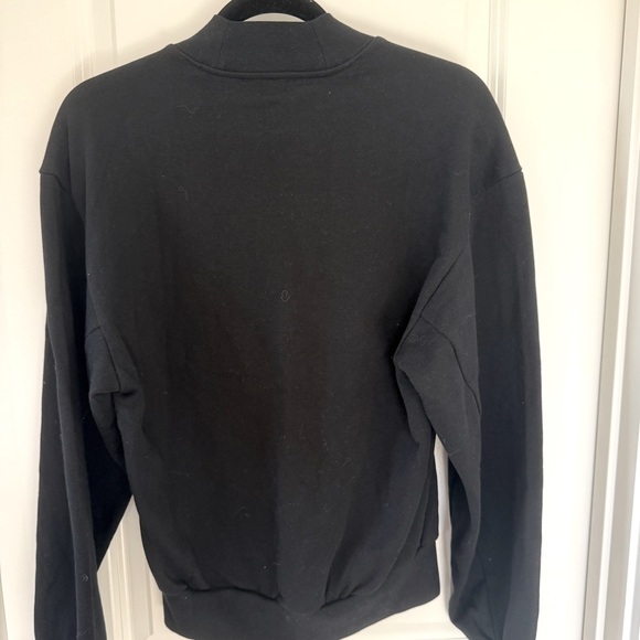 NWT Cos Crew Neck Sweatshirt - Black - Picture 3 of 3